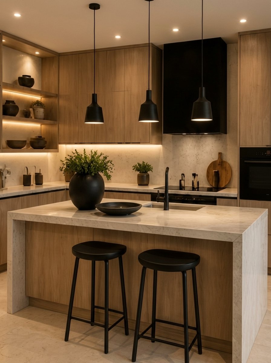 Bright townhome interior